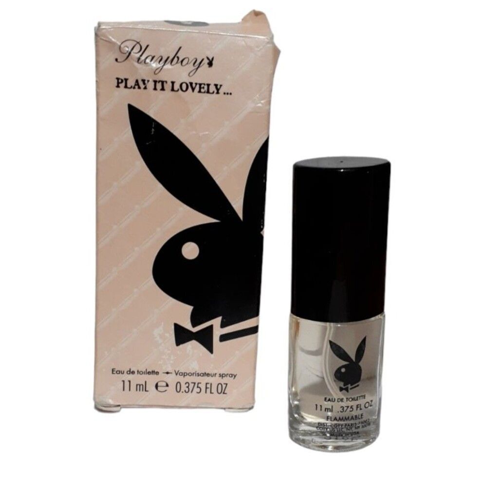 Playboy Play it Lovely Eau de Toilette for Women,11 ml 0.375 fl oz imperfect Box